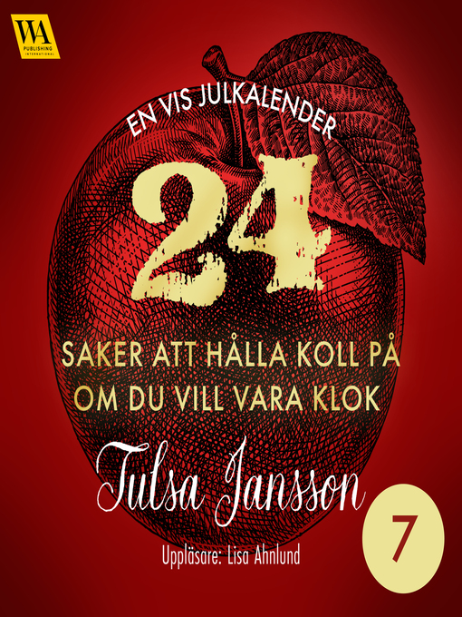 Title details for 7 by Tulsa Jansson - Wait list